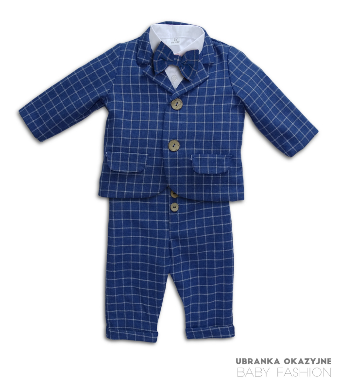 Elegancki Garniturek do Chrztu