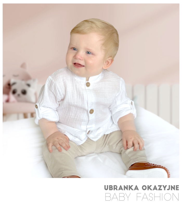 Koszula muślinowa długi rękaw