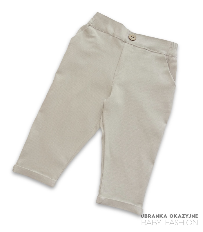 Spodnie beżowe
