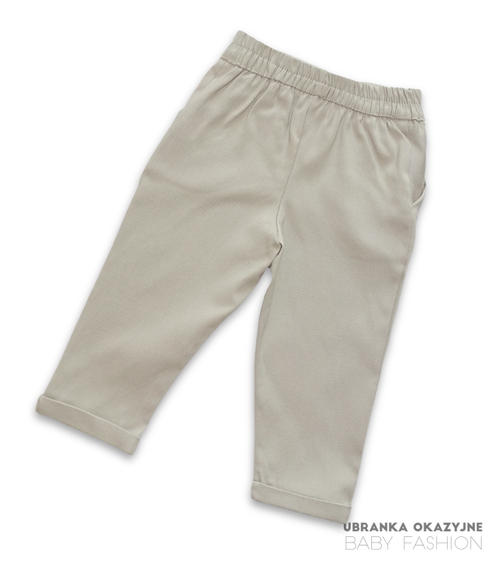 Spodnie beżowe