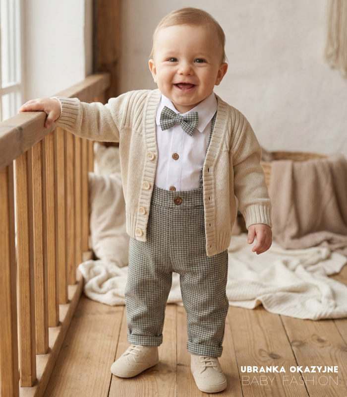 Zestaw chłopięcy Denis II ze sweterkiem