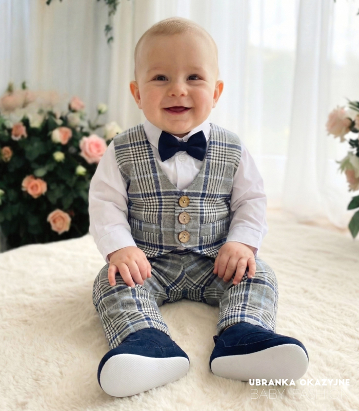 Zestaw chłopięcy ERYK II z kamizelką