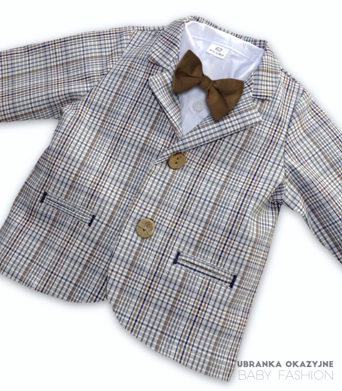 Ubranko do chrztu - Garniturek Borysek