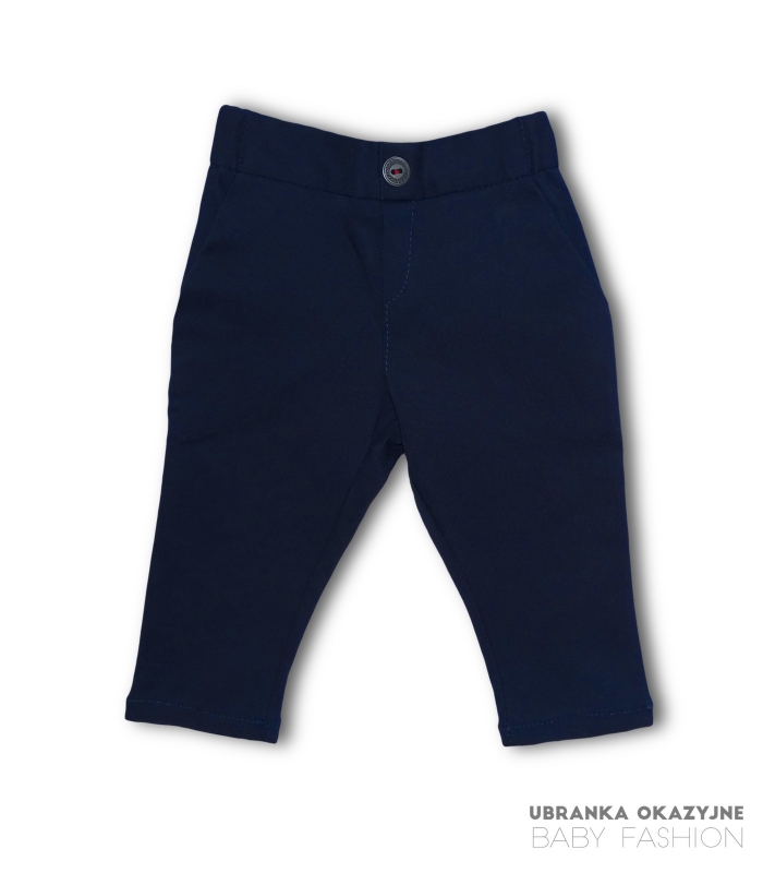Spodnie Granatowe