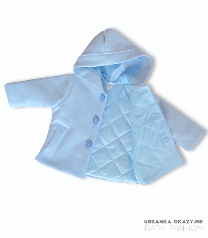 Błękitna kurtka dla dziecka
