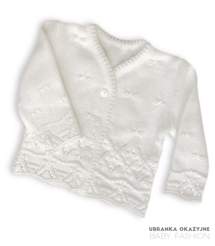 Sweterek ecru